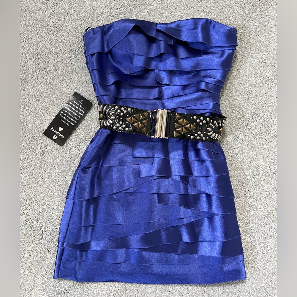 Bebe strapless dress